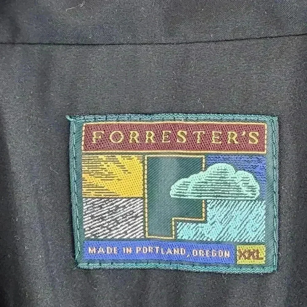 Vintage Forrester's Zip up Collar Pull over Men's Jacket XXL